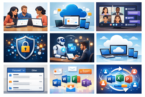 concept of data security with locks and shields