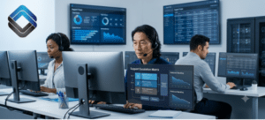 Outsourced Tier 1 support workflow with escalation matrix for faster issue resolution